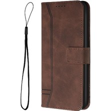 Mays Boutique Realme 12 Artı Flip Folio Cüzdan Için Telefon Kılıfı El Kayışı Manyetik Pu (Yurt Dışından)