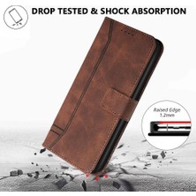 Mays Boutique Oppo Bulmak Için Telefon Kılıfı X7 Kart Yuvaları Kapak Pu Deri Flip Folio Cüzdan (Yurt Dışından)