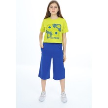 Toontoy Club Toontoy Kız Çocuk Baskılı Kaprili Takım