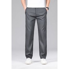 Yakamel Erkek Dokuma Kumaş Regular Esnek ve Rahat Kalıp Lise Boy Okul Pantolonu