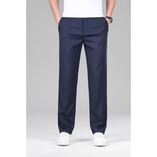 Yakamel Erkek Dokuma Kumaş Regular Esnek ve Rahat Kalıp Lise Boy Okul Pantolonu