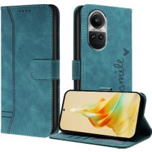 Mays Home Oppo Phone 10 5g Için Telefon Kılıfı Manyetik Kapatma Flip Folio Cüzdan El Pu (Yurt Dışından)