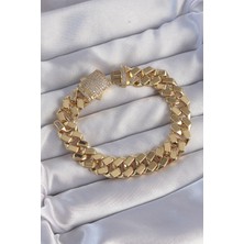 Clariss Vip Seri Gurmet Zirkon Taşlı Gold Renk Bileklik