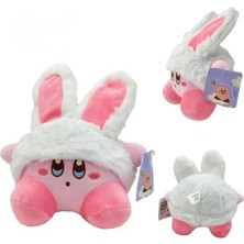 Qiqi Shop Kirby Doll Peluş Oyuncak Tavşan Kulakları Bebek Sevimli Doğum Günü Hediyesi 20 cm (Yurt Dışından)