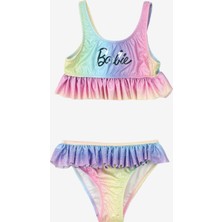 Barbie Çok Renkli Kız Çocuk Bikini Takım BRB4SG-BKİ6004