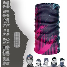 E-Taktik Extreme Pembe Lacivert Renkli Boyunluk Bandana Baf Toka Maske Saçbandı