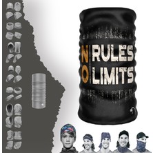 E-Taktik Extreme Turuncu No Yazılı Boyunluk Bandana Baf Toka Maske Saçbandı