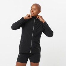 Salomon Bonatti Trail Kadın Yağmurluk - Siyah