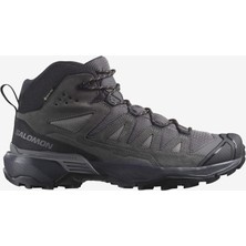 Salomon x Ultra 360 Leather Mid Gore-Tex Erkek Outdoor Botu - Gri