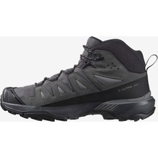 Salomon x Ultra 360 Leather Mid Gore-Tex Erkek Outdoor Botu - Gri