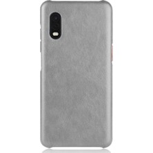 YH Mall Samsung Galaxy Xcover Pro Anti Scratch Uyumluluk Lychee Için Retro Kılıf (Yurt Dışından)