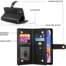 YH Mall Samsung Galaxy M23 5g Kickstand Cüzdan Bölmesi Bilek Için Flip Case (Yurt Dışından)