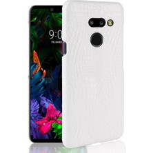 YH Mall Lg G8 Thinq Klasik Timsah Moda Koruyucu Için Şık Klasik Durumda (Yurt Dışından)