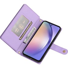 YH Mall Samsung Galaxy A54 5g Bilek Kayışı Cüzdan Bölmesi Kartı Için Flip Case (Yurt Dışından)