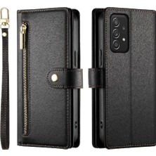 YH Mall Samsung Galaxy A52S Cüzdan Bölmesi Kickstand Kart Yuvaları Için Flip Case (Yurt Dışından)