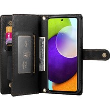 YH Mall Samsung Galaxy A52S Cüzdan Bölmesi Kickstand Kart Yuvaları Için Flip Case (Yurt Dışından)