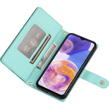 YH Mall Samsung Galaxy M23 5g Kickstand Cüzdan Bölmesi Bilek Için Flip Case (Yurt Dışından)