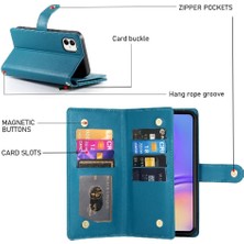 YH Mall Samsung Galaxy A05 Kickstand Çok Fonksiyonlu Kart Yuvaları Için Flip Case (Yurt Dışından)