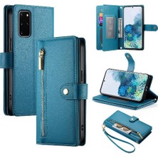 YH Mall Samsung Galaxy S20 Artı Bilek Kayışı Çok Fonksiyonlu Kart Için Flip Case (Yurt Dışından)