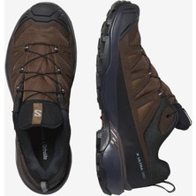 Salomon x Ultra 360 Deri Gore-Tex Erkek Outdoor Ayakkabı - Koyu Kahve