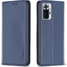 YH Mall Xiaomi Redmi Not 10 Için Flip Case Pro Max Pu Deri Manyetik Cüzdan Yuvası (Yurt Dışından)