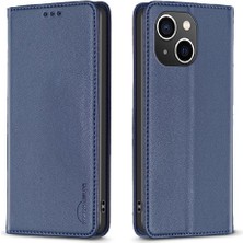 YH Mall IPhone 15 Için Flip Case Artı Çok Renkli Pu Deri Çoklu Kart Yuvası Cüzdan (Yurt Dışından)