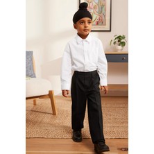 CMZ Collection Çocuk Kaliteli Kullanışlı Esnek Likralı Okul Pantolonu