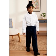 CMZ Collection Çocuk Kaliteli Kullanışlı Esnek Likralı Okul Pantolonu