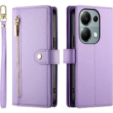 Colorful Shop Xiaomi Redmi Not 13 Pro 4g Için Flip Case Çok Fonksiyonlu Kart Yuvaları Bilek (Yurt Dışından)