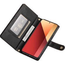 Colorful Shop Xiaomi Redmi Not 13 Pro 4g Için Flip Case Çok Fonksiyonlu Kart Yuvaları Bilek (Yurt Dışından)