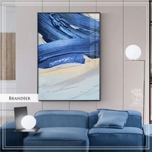 Tablom TR Metal Çerçeveli Gerçek Camlı Tablo Brandierb Tekliset