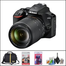 Nikon D3500 + 18-140 mm Vr Lens Dslr Fotoğraf Makinesi (Çanta + 32 GB Sd Kart + Temizlik Kiti Hediyeli)