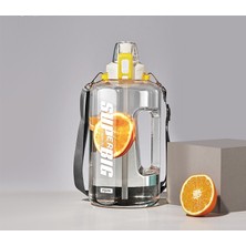 Murat Saman Su Bardağı Fitness Su Isıtıcısı Uzay Kupası Çift Kullanımlı Halat Spor Şişesi 2500 Ml. (Yurt Dışından)