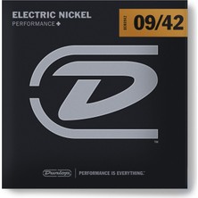 Jim Dunlop DEN0942 Nickel Light 9-42 Elektro Gitar Teli