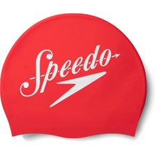 Speedo Slogan Silikon Bone (Kırmızı/beyaz)