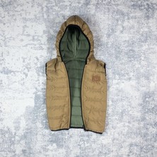 Momikon Unisex Kapüşonlu Mevsimlik Yelek