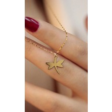 Diamine 14 Ayar Altın Yusufçuk Kolye