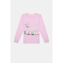 Penti Kız Çocuk Picklebunny Çok Renkli 2li Pijama Takımı