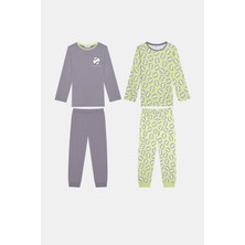 Penti Erkek Çocuk Ball 2li Çok Renkli Pijama Takımı