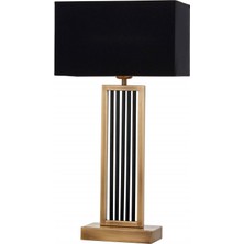 Erdem Abajur E27 12W 30cm Metal Eskitme Avonni-ML-9136-1E