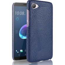 Mays Shop Htc Desire 12 Için Şık Klasik Durumda Koruyucu Kapak Klasik Timsah (Yurt Dışından)