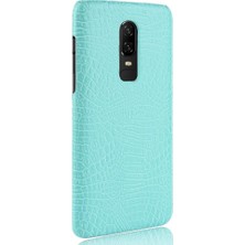 Mays Shop Oneplus 6 Klasik Timsah Moda Uyumluluğu Için Şık Klasik Kılıf (Yurt Dışından)