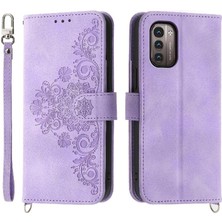 Mays Shop Nokia G21 Çoklu Kredi Kartı Yuvaları Için Flip Case Darbeye Bileklik (Yurt Dışından)