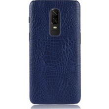 Mays Shop Oneplus 6 Klasik Timsah Moda Uyumluluğu Için Şık Klasik Kılıf (Yurt Dışından)