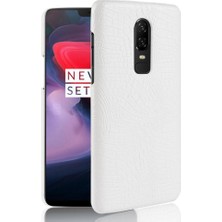 Mays Shop Oneplus 6 Klasik Timsah Moda Uyumluluğu Için Şık Klasik Kılıf (Yurt Dışından)