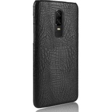 Mays Shop Oneplus 6 Klasik Timsah Moda Uyumluluğu Için Şık Klasik Kılıf (Yurt Dışından)