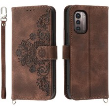 Mays Shop Nokia G21 Çoklu Kredi Kartı Yuvaları Için Flip Case Darbeye Bileklik (Yurt Dışından)