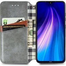 Mays Shop Xıaomı Redmi Not 8 Için Kılıf Cüzdan Fonksiyonu Deri Kılıf Moda Tasarımı (Yurt Dışından)