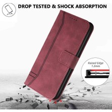 Mays Shop Oppo Bulmak Için Telefon Kılıfı X7 Kart Yuvaları Kapak Pu Deri Flip Folio Cüzdan (Yurt Dışından)