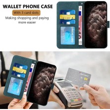 Mays Shop Oppo Bulmak Için Telefon Kılıfı X7 Kart Yuvaları Kapak Pu Deri Flip Folio Cüzdan (Yurt Dışından)